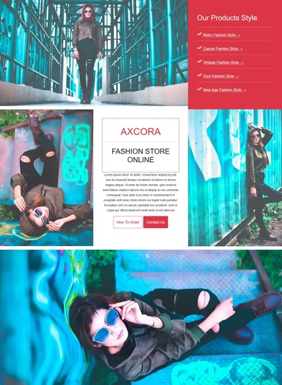 Pembuatan website toko baju distro fashion